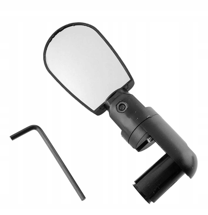 

Lusterko rowerowe czarne regulowane w kierownic