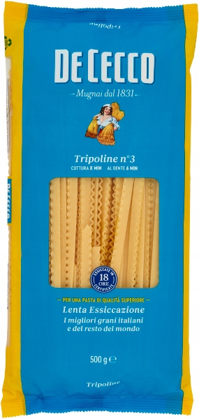 Levně 5x Těstoviny Tripoline 3 500 g De Cecco