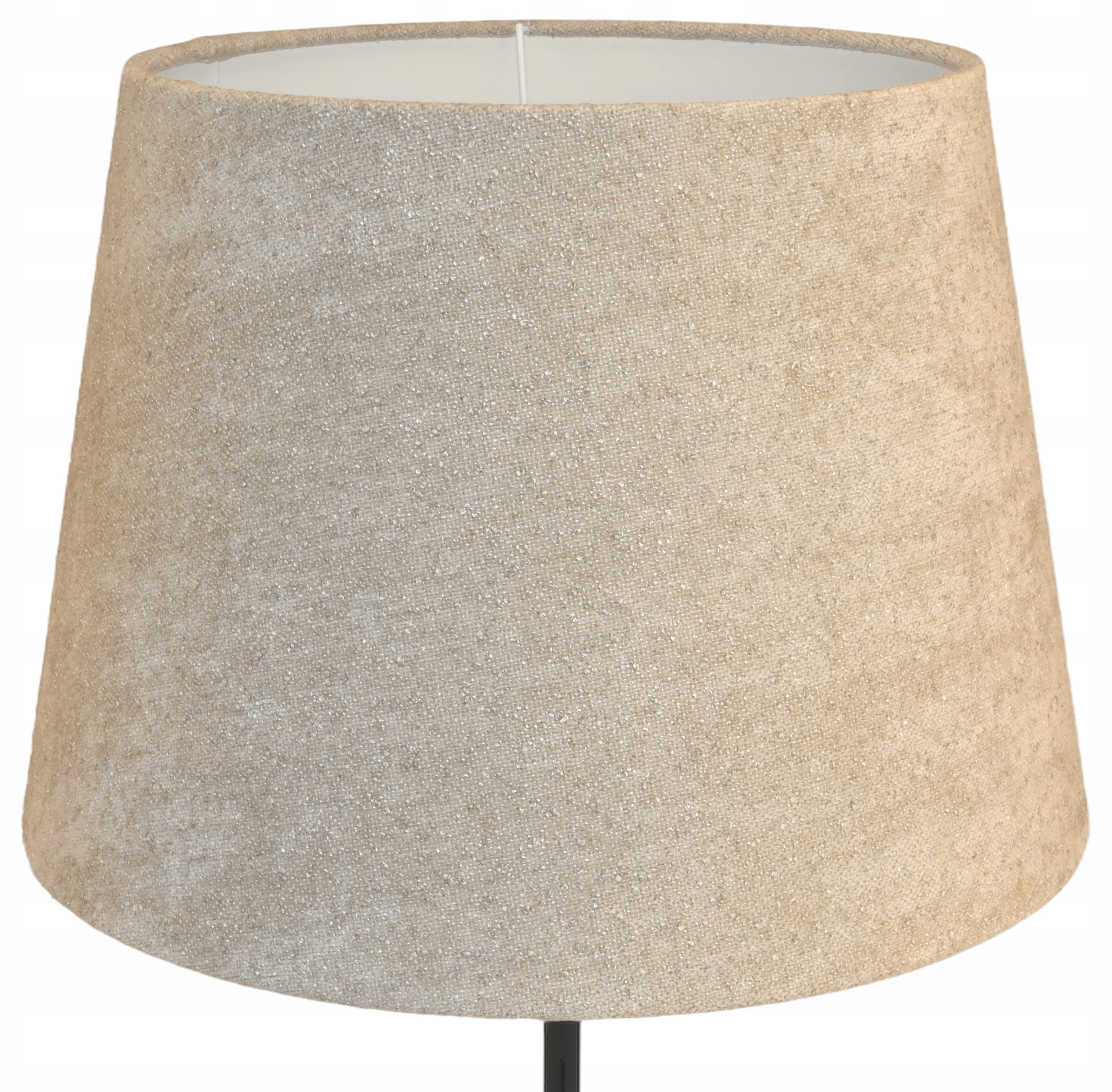 Abažúr do lampy Klosz kužeľ E27 Slamkovo Béžový 34x44 H29 Boucle Venosa