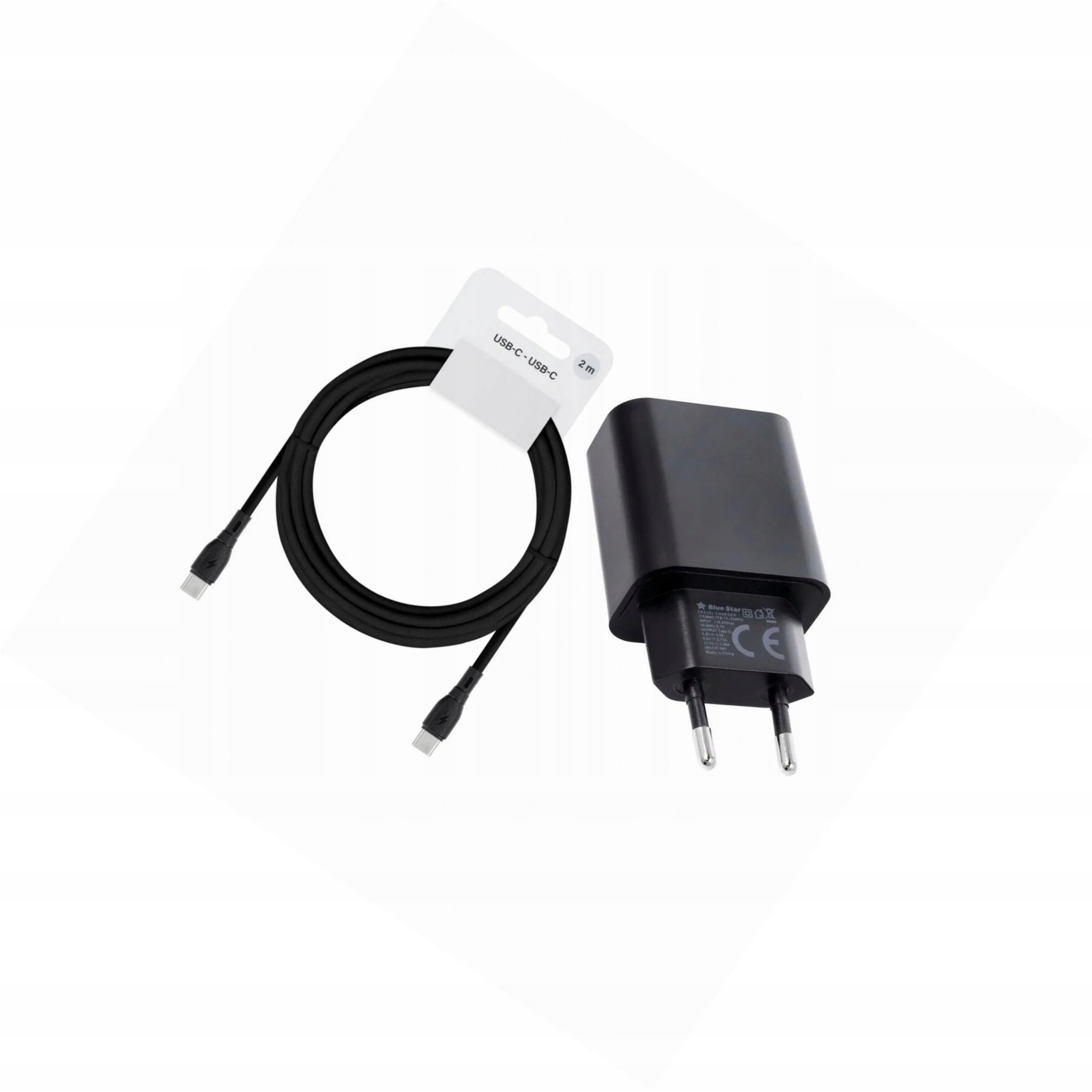 Ładowarka Usb-c Szybka 20W z długim kablem 2m do Samsung Galaxy A15