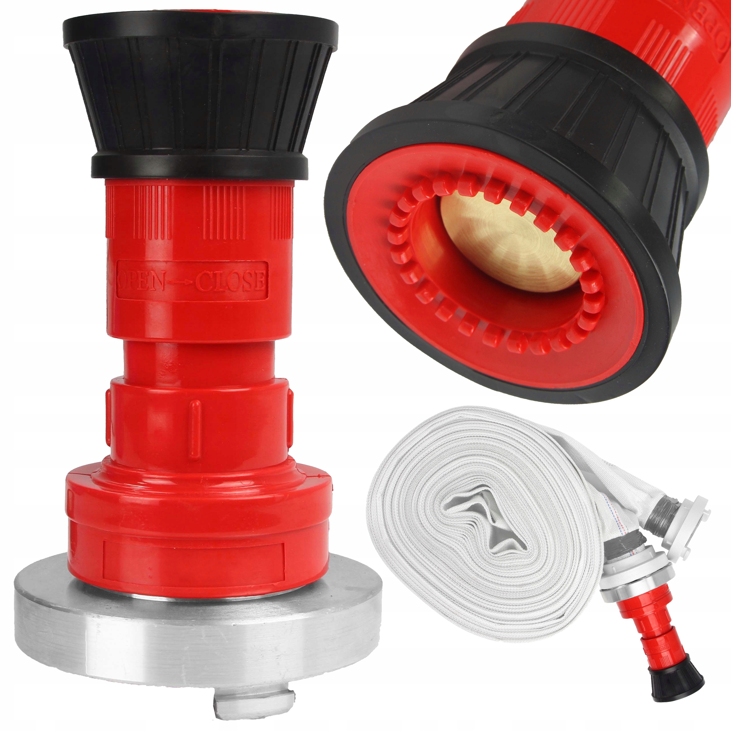 

Prądownica Strażacka Działko Do Wody Węża 2'' Cale