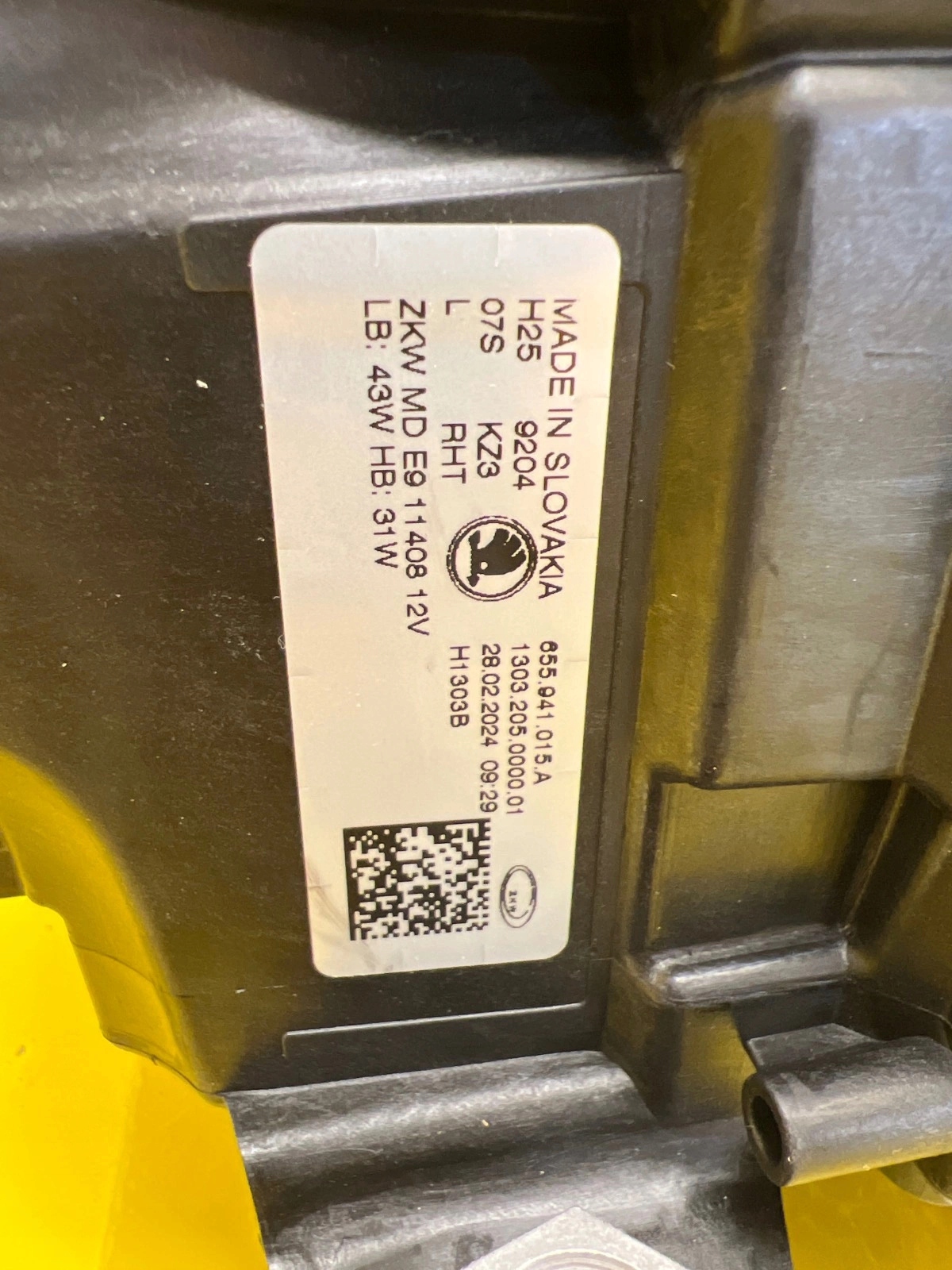 light left Skoda Scala Lift Full Led 655941015A