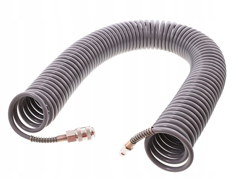 Wąż spiralny PE 5x8 mm, długość 15 m
