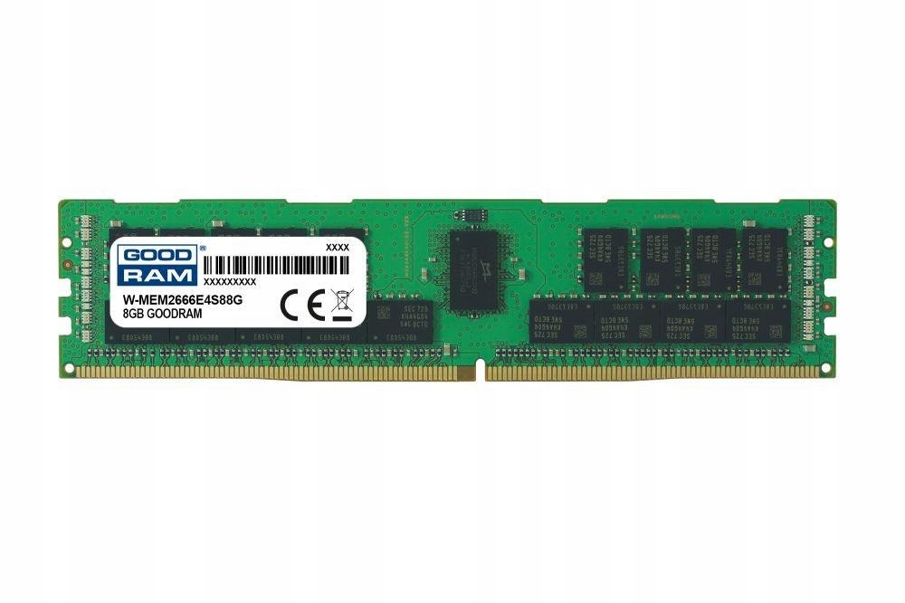 Serverová pamäť Goodram 8 Gb 2666 MHz DDR4 Ecc Sr Bulk