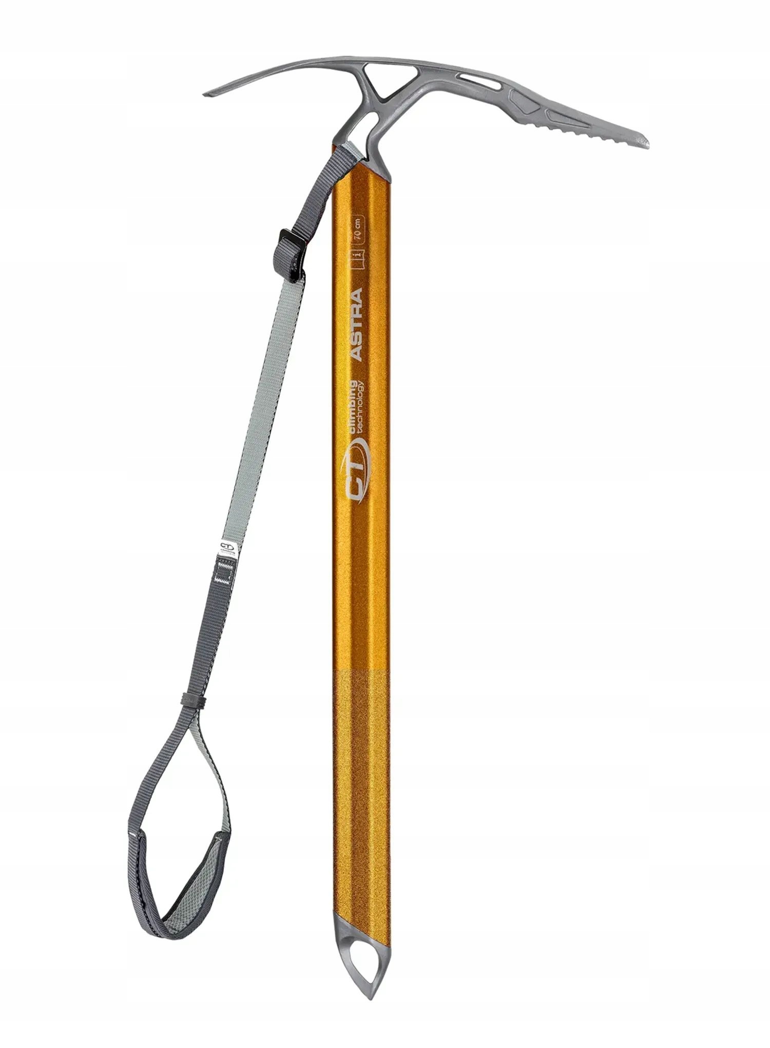 Turistický čekan Climbing Technology/SKYLOTEC Astra 70 cm dolomite red