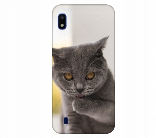 

Etui pokrowiec do Samsung Galaxy A10 Kot kotek smi