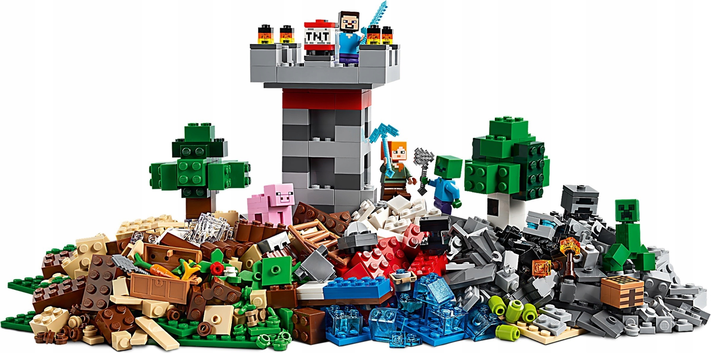 LEGO MINECRAFT 21161 KREATYWNY WARSZTAT 3.0 ZAMEK Marka LEGO