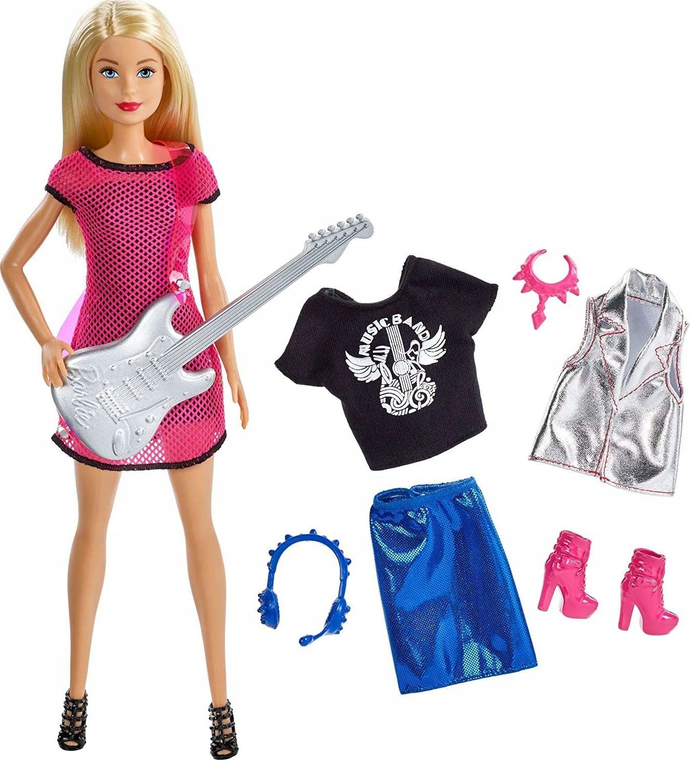 

Lalka Barbie Kariera Piosenkarka Gwiazda Rocka
