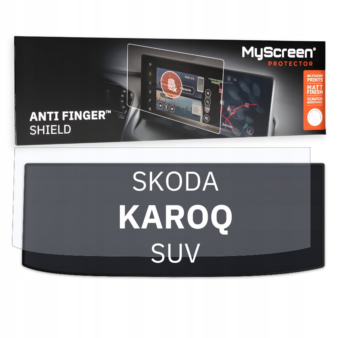 Fólie pro Skoda Karoq (Selection) Suv 2022 Přední Displej (rychlosti)