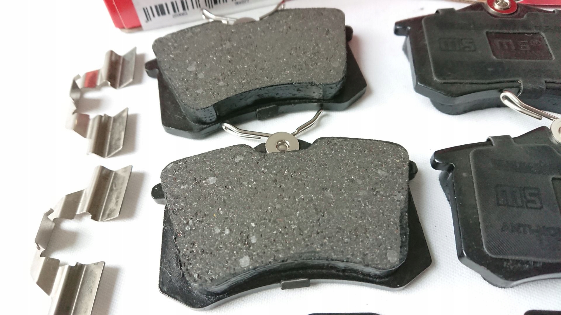 KLOCKI HAMULCOWE TYŁ AUDI A4 B6 B7 1.8T 2.0 1.9 TDI 2.5 TDI 2.4 3.0 Producent części Master-Sport Germany