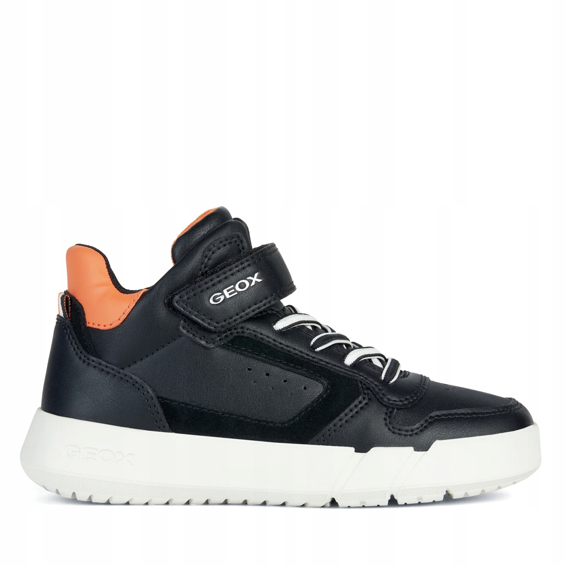 Outlet Geox Sneakersy J Hyroo Boy J36GWA 05422 C0038 M Black/Orange 39