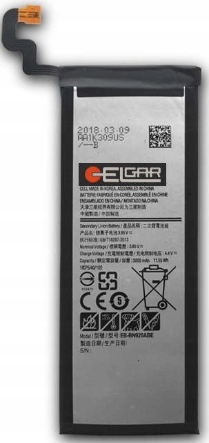 

Bateria do Samsung Galaxy Note 5 EB-BN920ABE