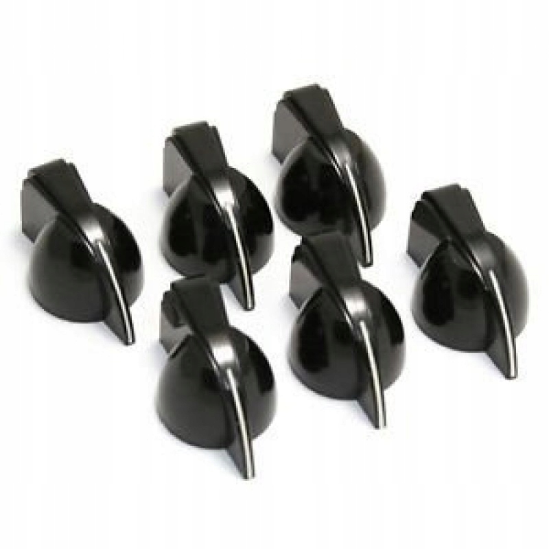 Fender Chicken Head Knobs gałki czarne komplet 6 13665216086 Sklepy