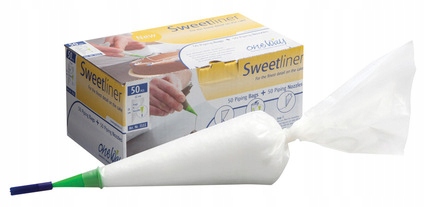 Levně Sáčky na zdobení Sweetliner-SADA 50 Ks+koncovky