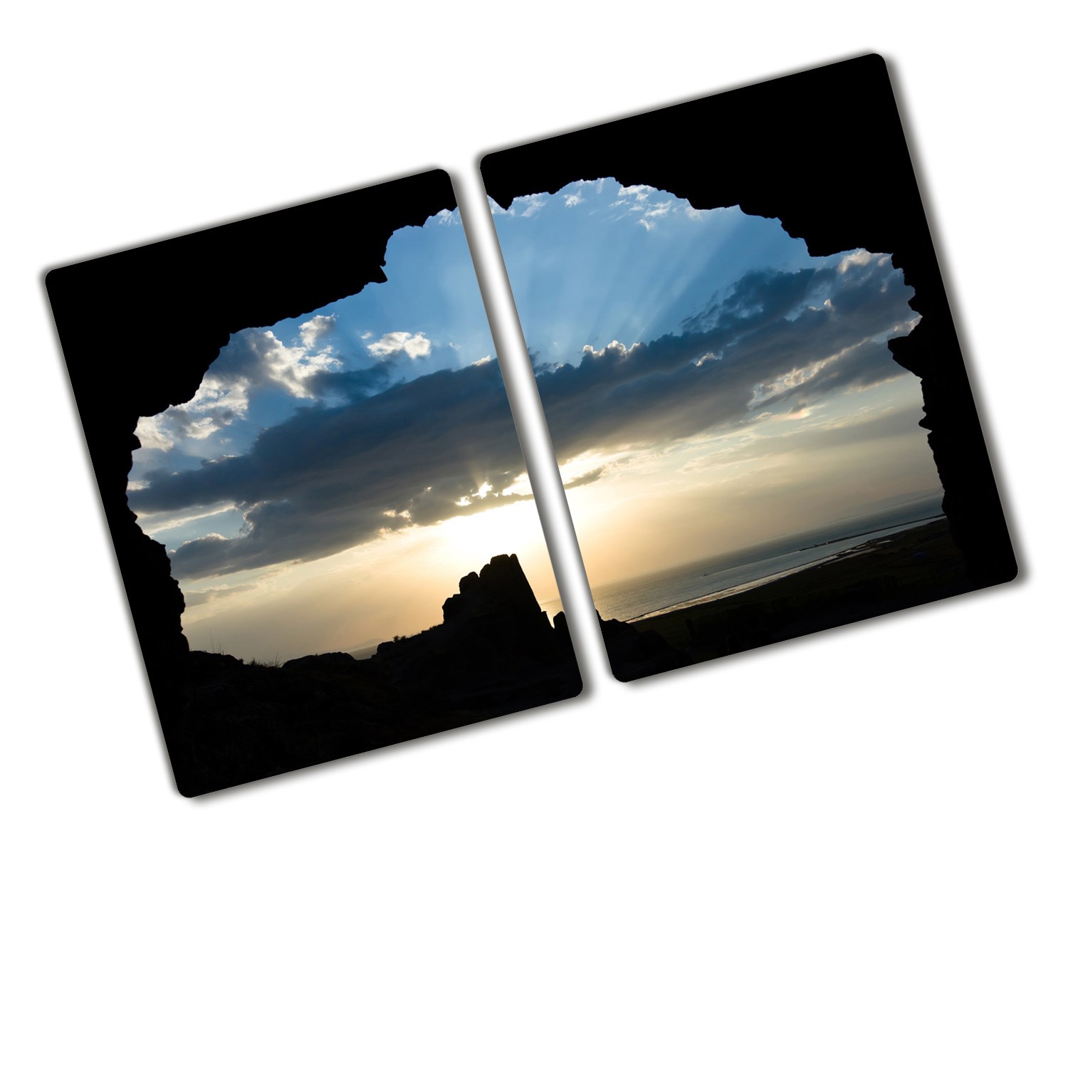 

Deska kuchenna szklana Zachód słońca Krajobrazy