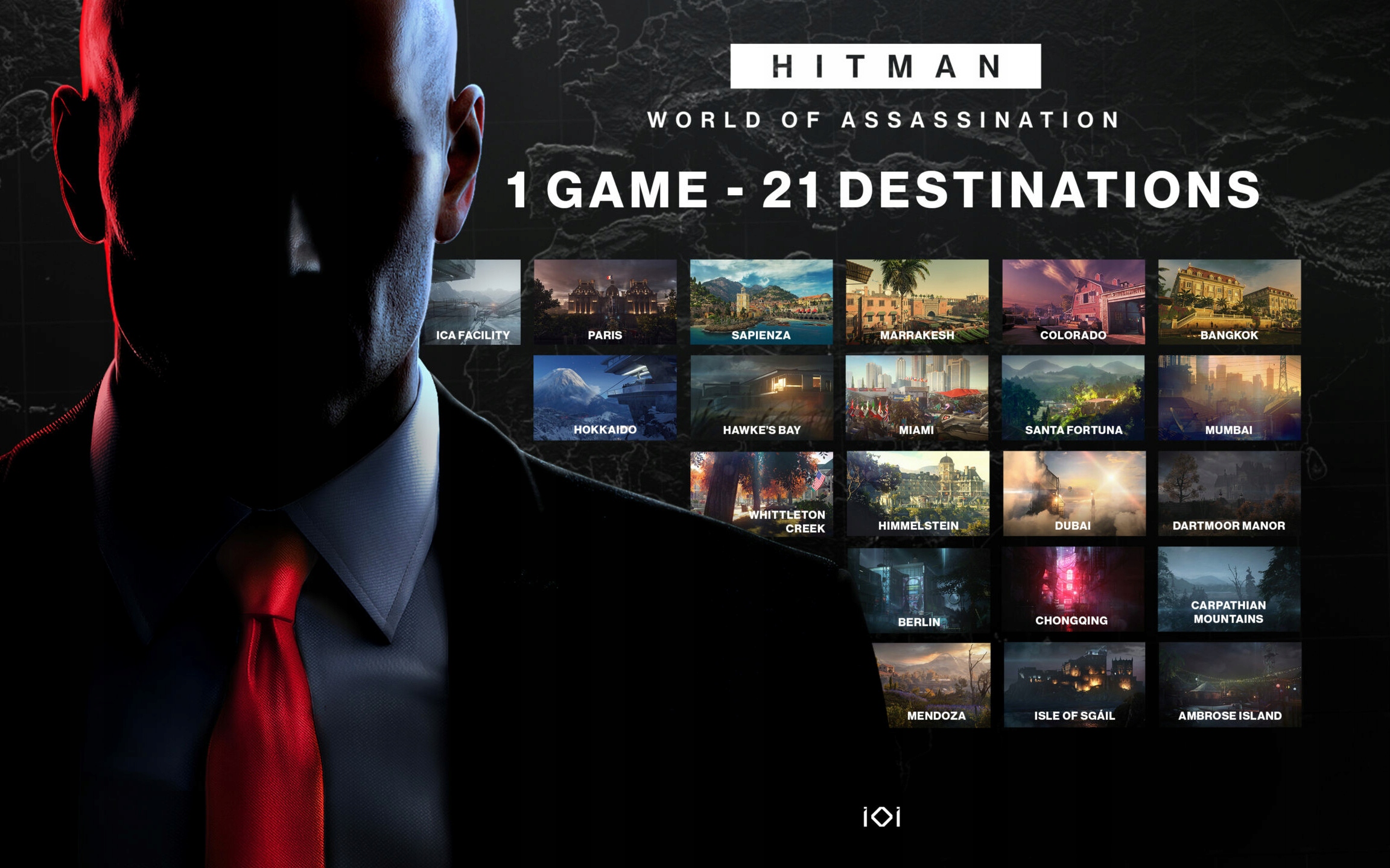 HITMAN World of Assassination Xbox Series bez VPN Tematyka gry akcji