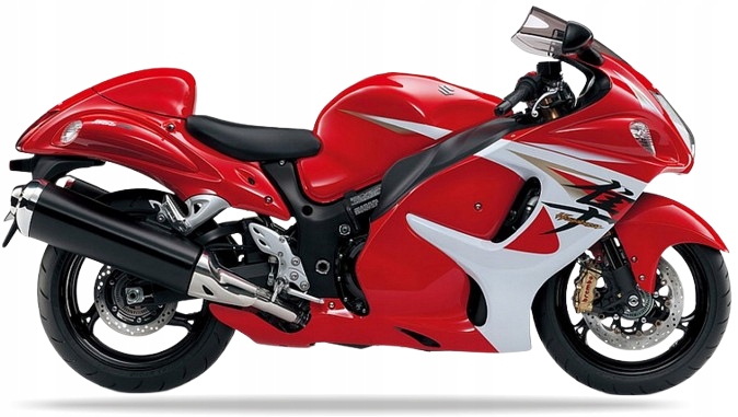 Samolepky Juula Pro Suzuki Gsx 1300 R Hayabusa 2014 Ags Červená Yvz Bílá