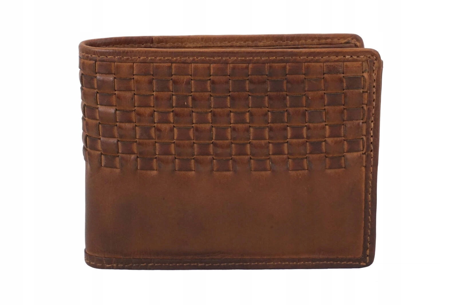 Stylová pánská kožená peněženka Hnědá