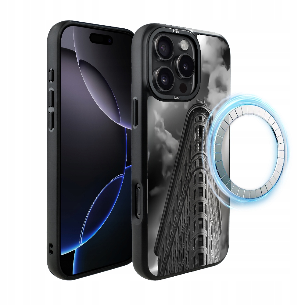 Pouzdro pro iPhone 16 Pro Ibizu DropGuard Matt s MagSafe, Flatiron