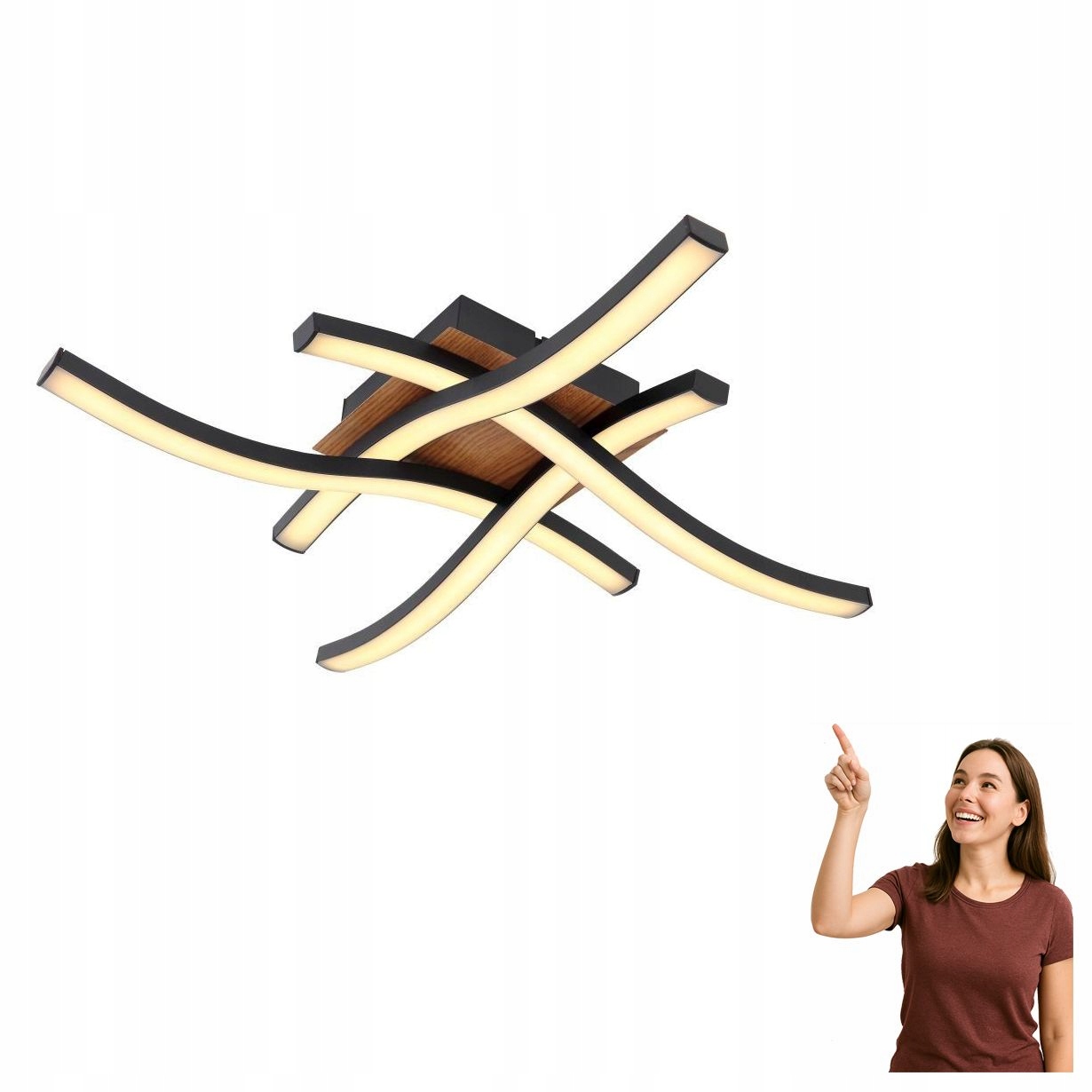 Led stropná lampa 20W Evita 67171-20 Globo