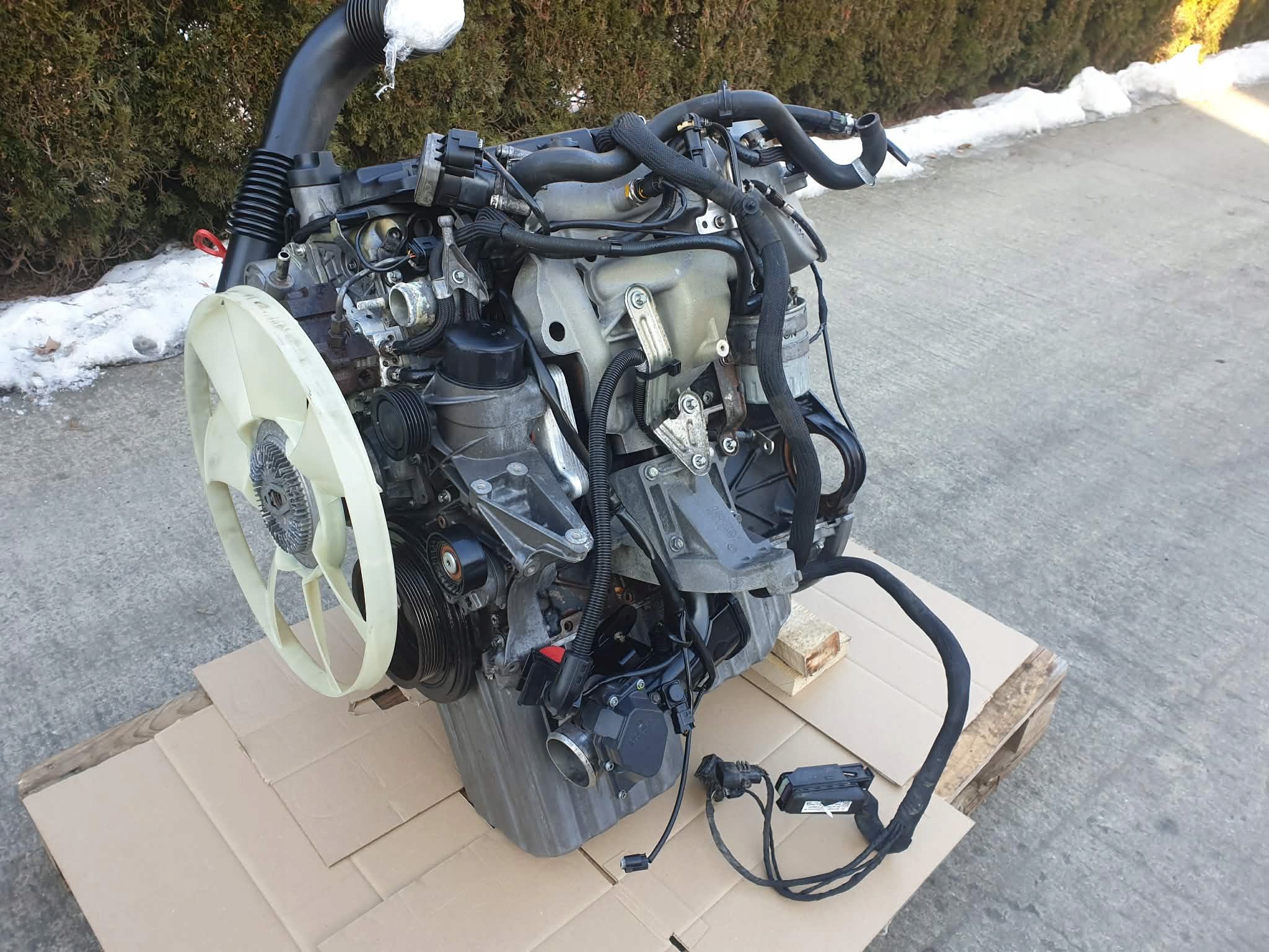 complete engine Mercedes Sprinter 906 2.2 CDI OM646 BITURBO 150k BDB