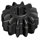 

Lego Technic 32270 Zębatka 12 czarna Nowa (1g)