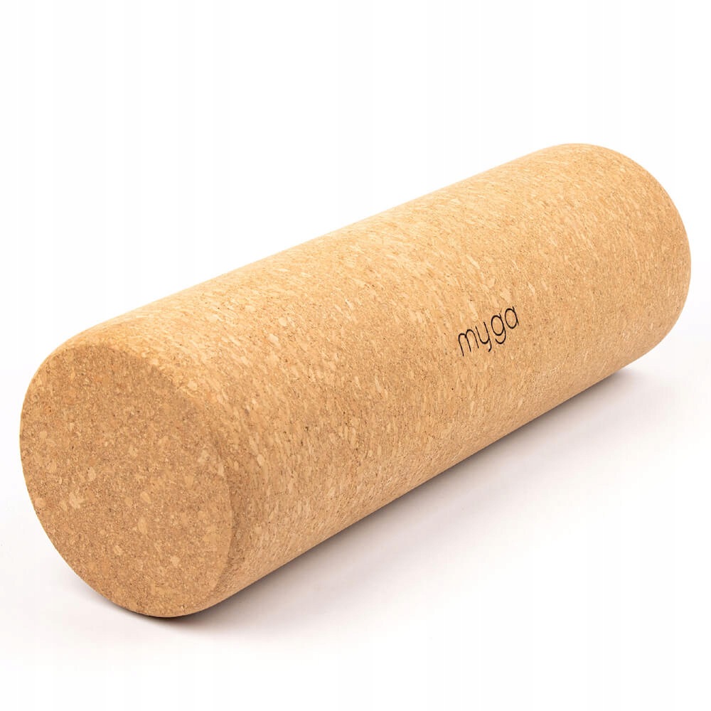 Myga Korkový Masážní Váleček, Přírodní Korek, 30 × 10 cm, Hnědý