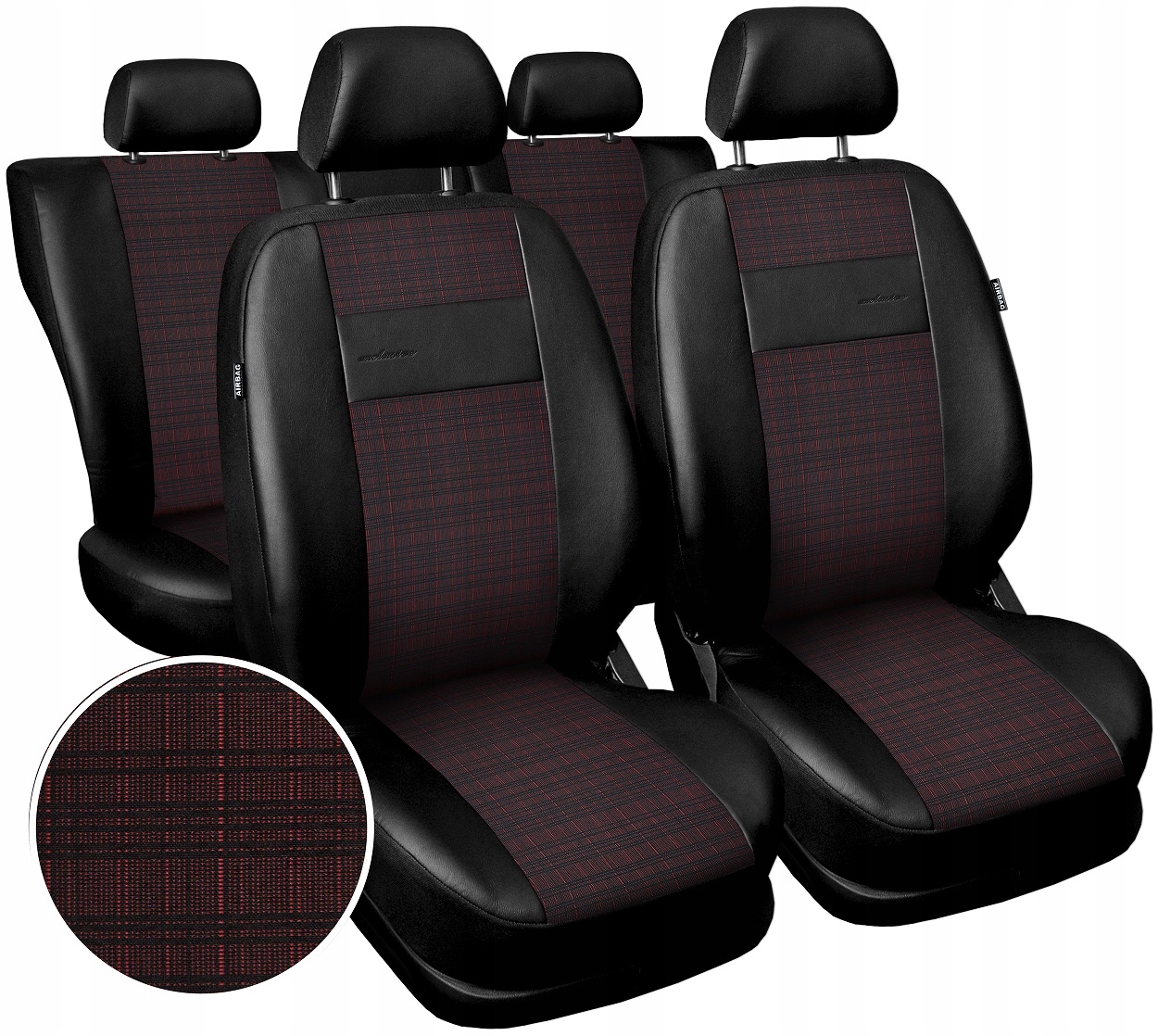 

Audi A4 (B5, B6, B7) Pokrowce Na Fotele Skóra
