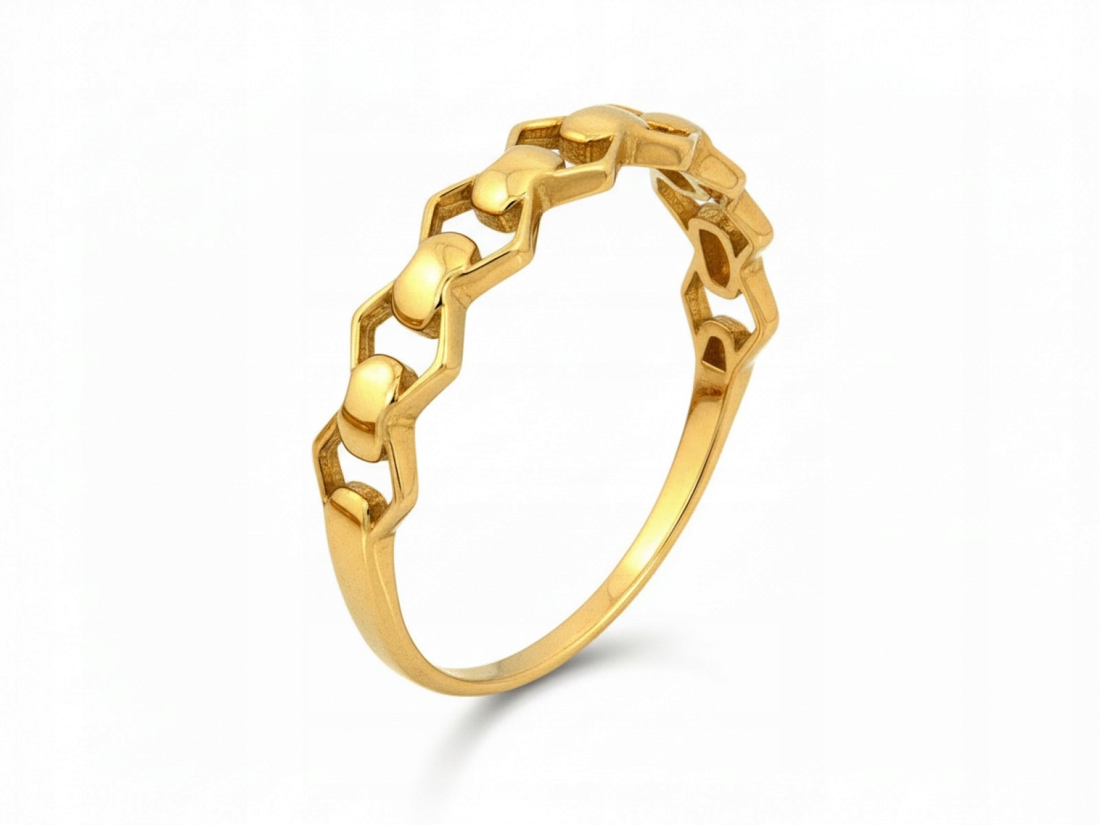 Zlatý Prstýnek 585, ideální jako dárek 14karátové zlato