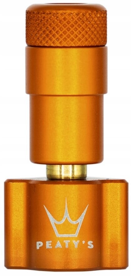Pompka na naboje CO2 Peaty's Holeshot Tyre Inflator Head Matte Mango