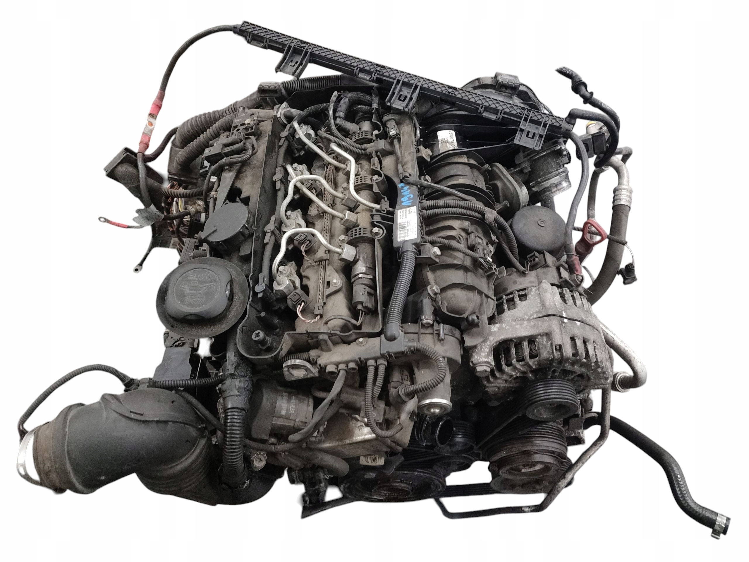 engine complete BMW X1 E84 2.0 D 177KM N47D20C XDRIVE 207 TYS FILM