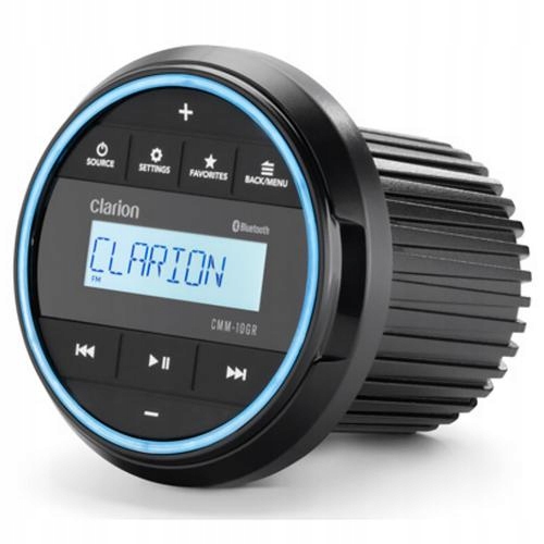 Clarion CMM-10GR Radio Marine Bluetooth MP3 pre lodnú jachtu Zelená hora