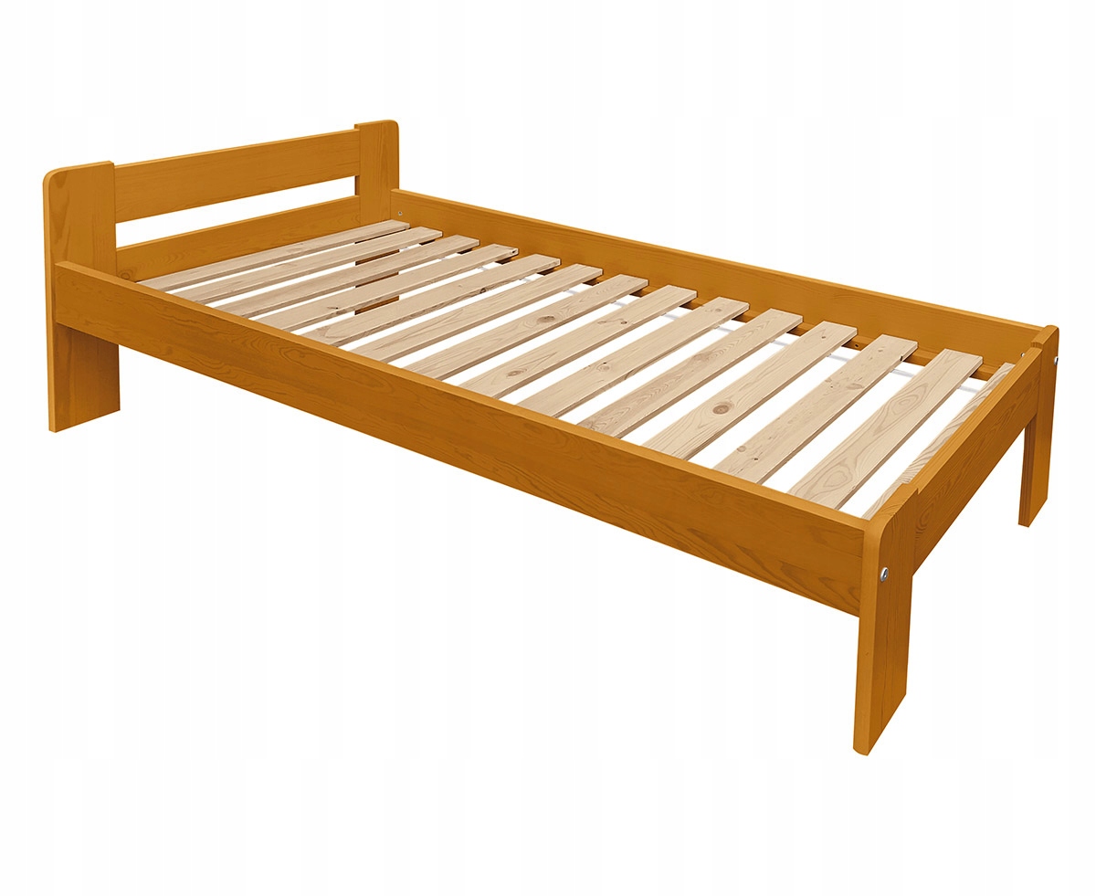 Dřevěná postel Paříž 80x190 barva olše