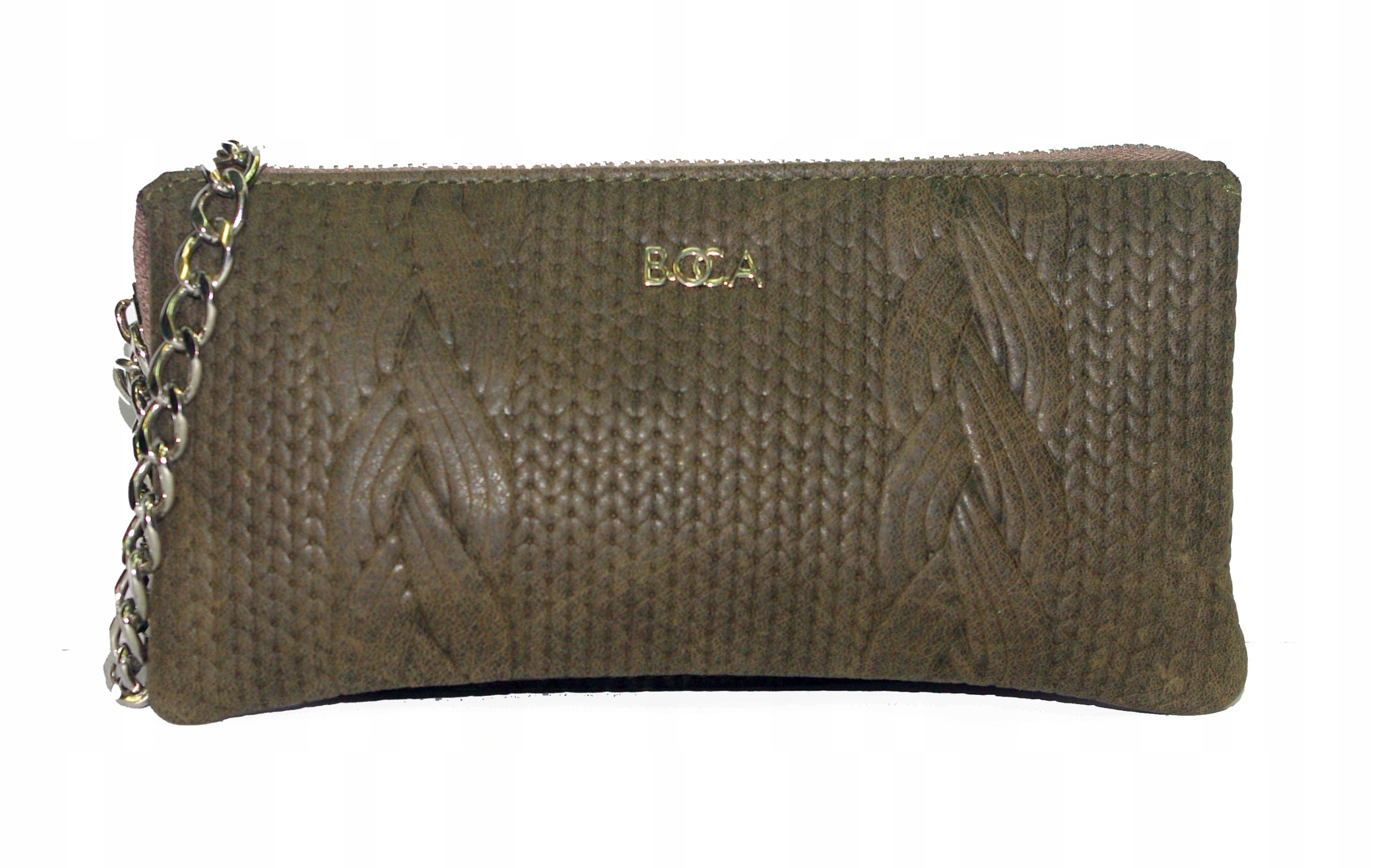 Boca pouzdro peněženka z přírodní kůže