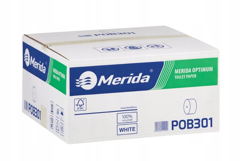 

Merida Papier Toaletowy Biały 2 Warstwy Bez Gilzy