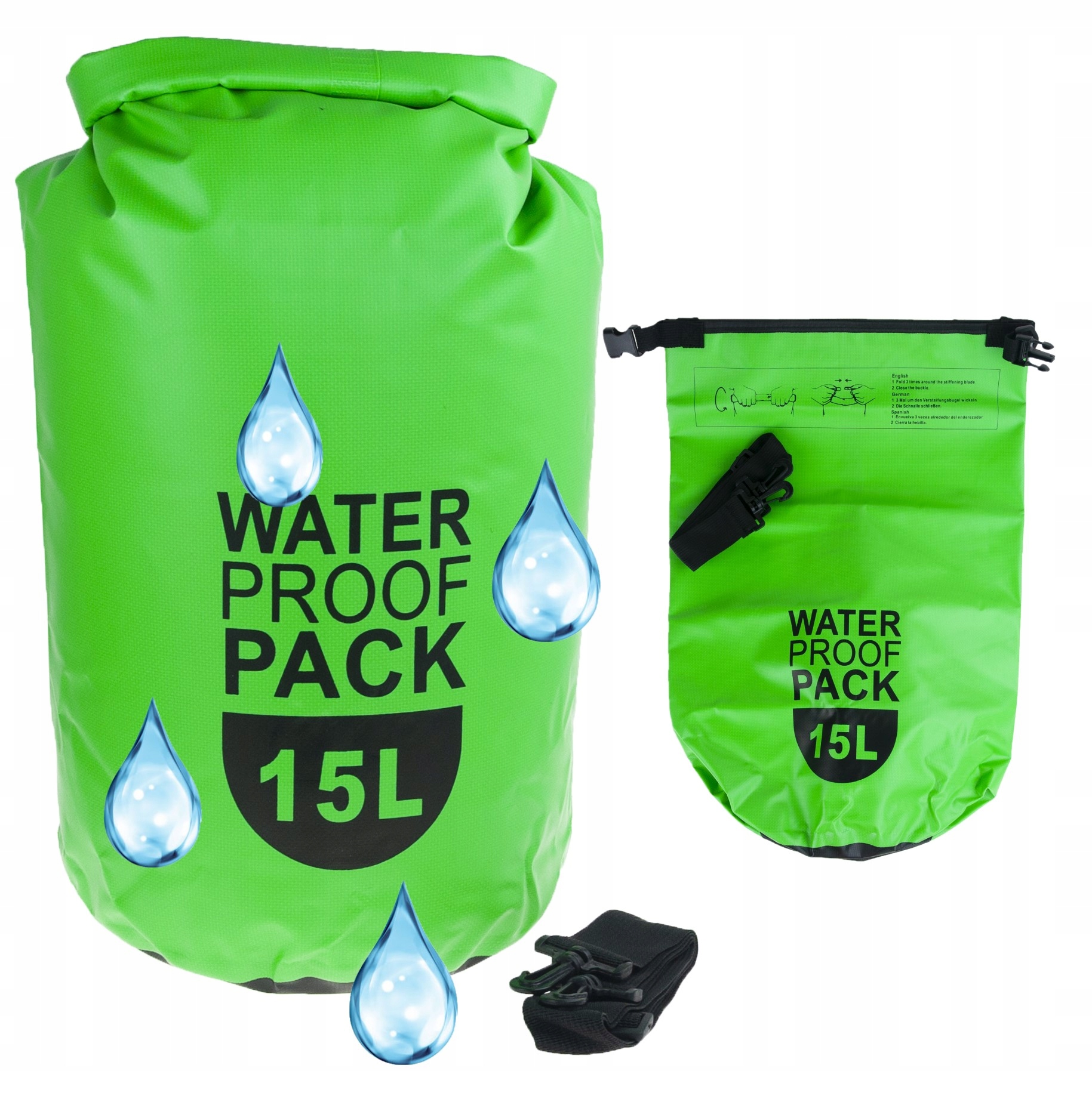 

Torba Worek Wodoodporny Wodoszczelny Plecak 15L