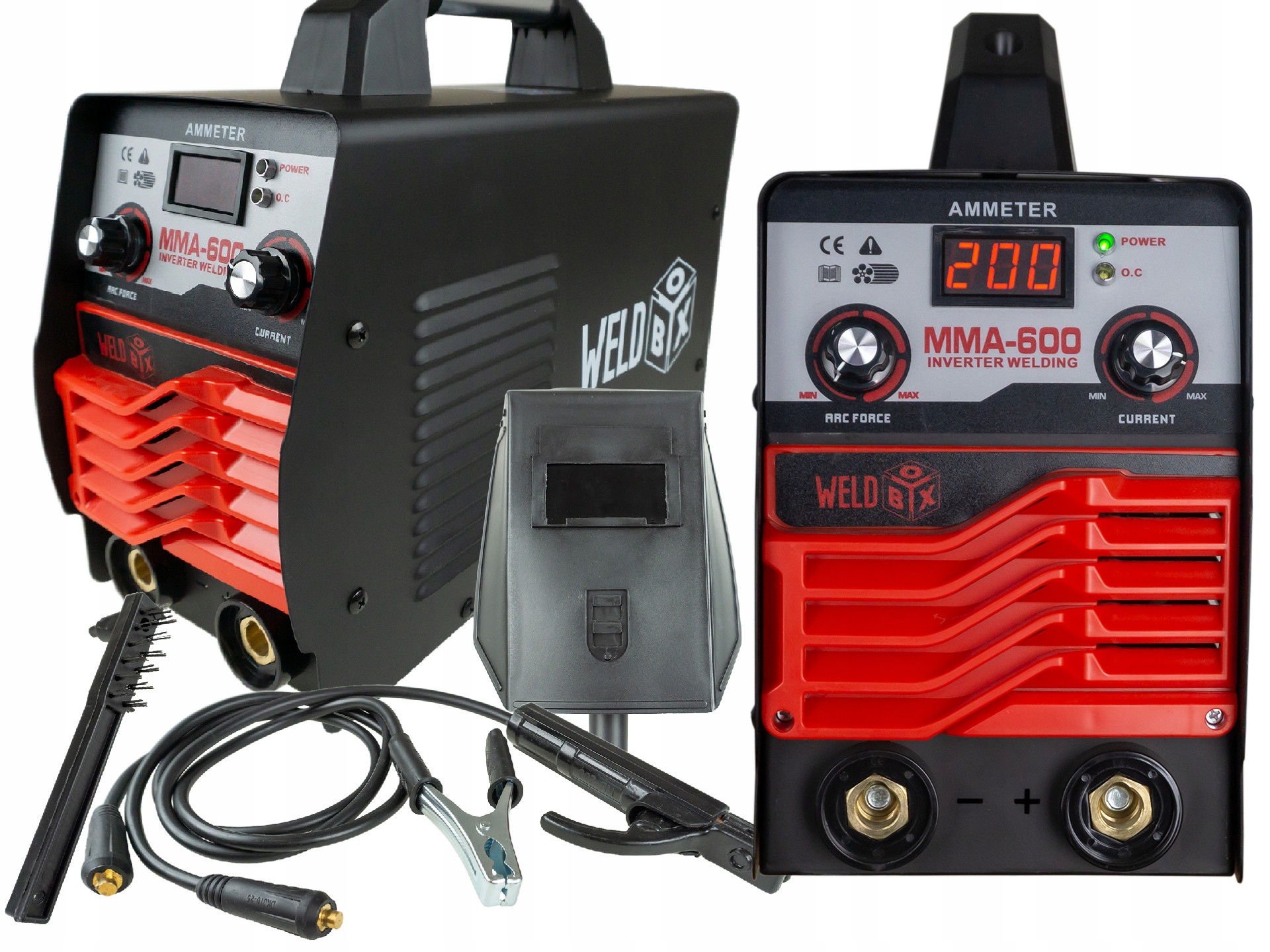 Інверторний зварювальний апарат MMA Real 200A електрод 5.0