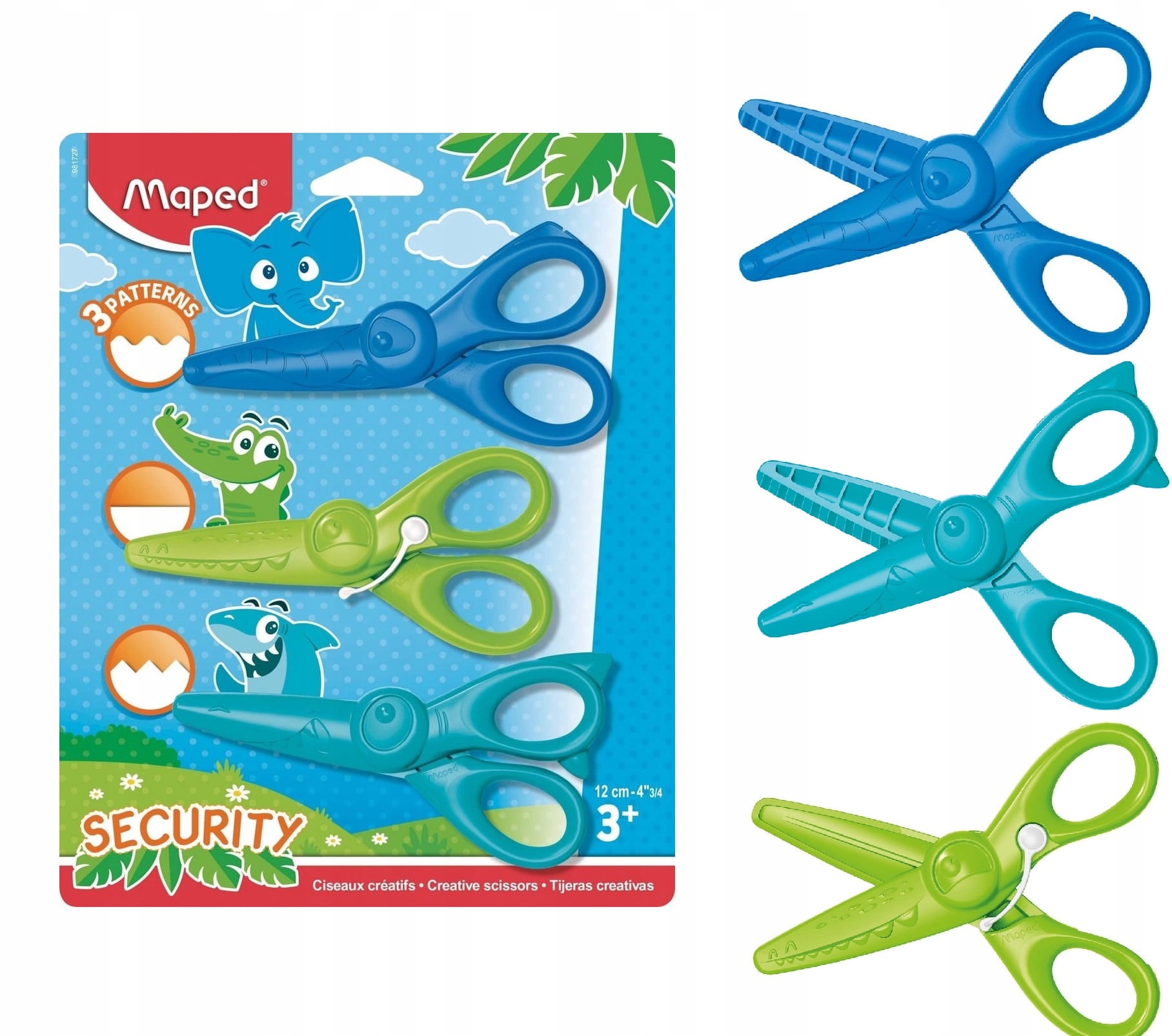 

Maped Nożyczki Kreatywne bezpieczne 3 12CM