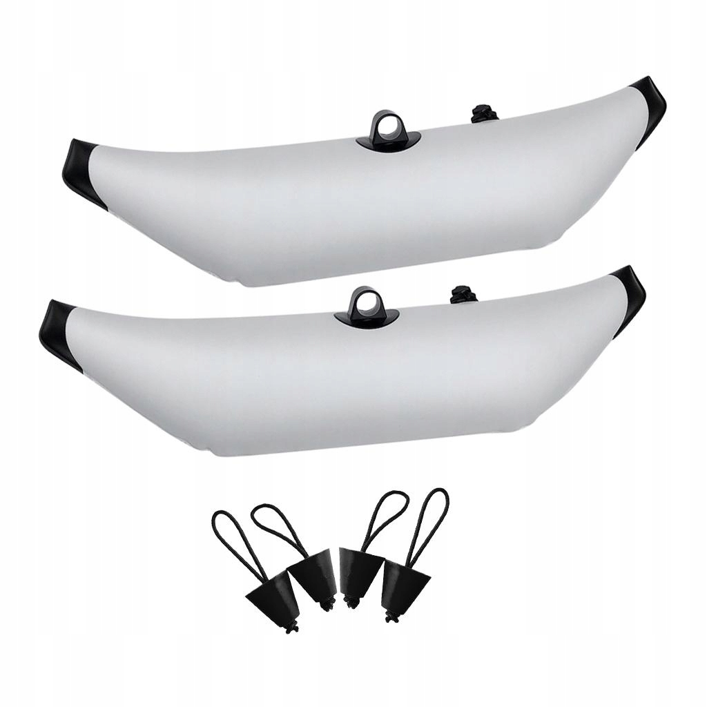 1 para trwałego białego pcv stojącego kajaka