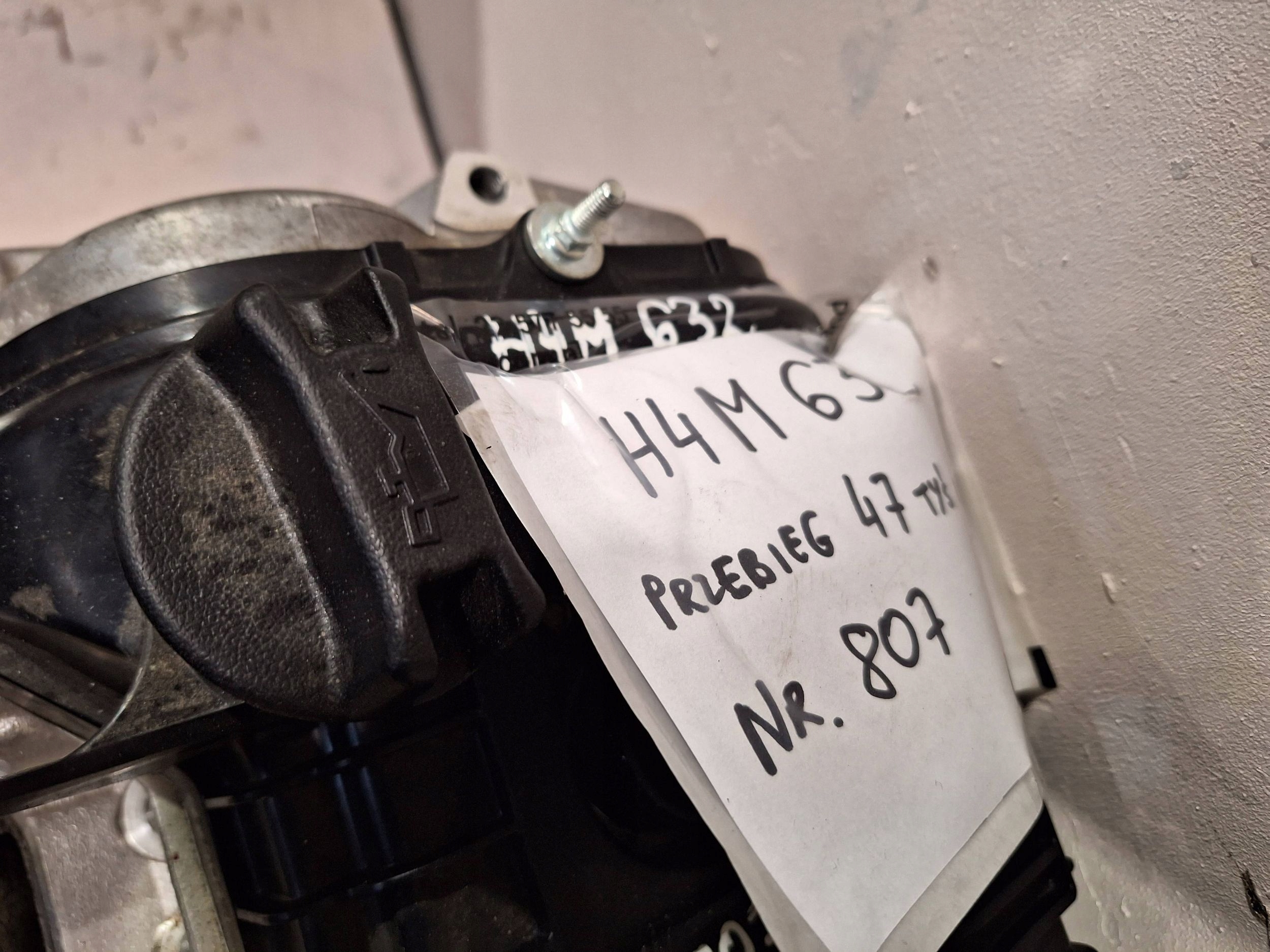 engine H4M632 RENAULT ARKANA 1.6 E-TECH 140KM