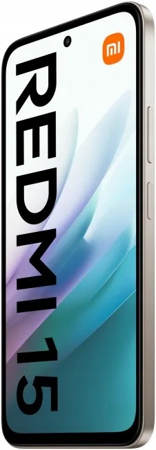 Smartfon Xiaomi Redmi 15 8 GB / 256 GB 4G (LTE) srebrny Kod producenta 68263