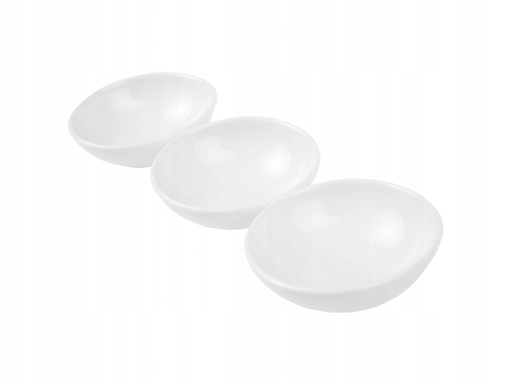 

Ambition Salsa Komplet 3 Salaterek 7,5CM Porcelana