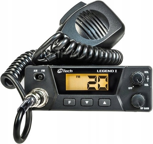 Радио CB LEGEND и 12V / 24V+магнитная антенна 45 см