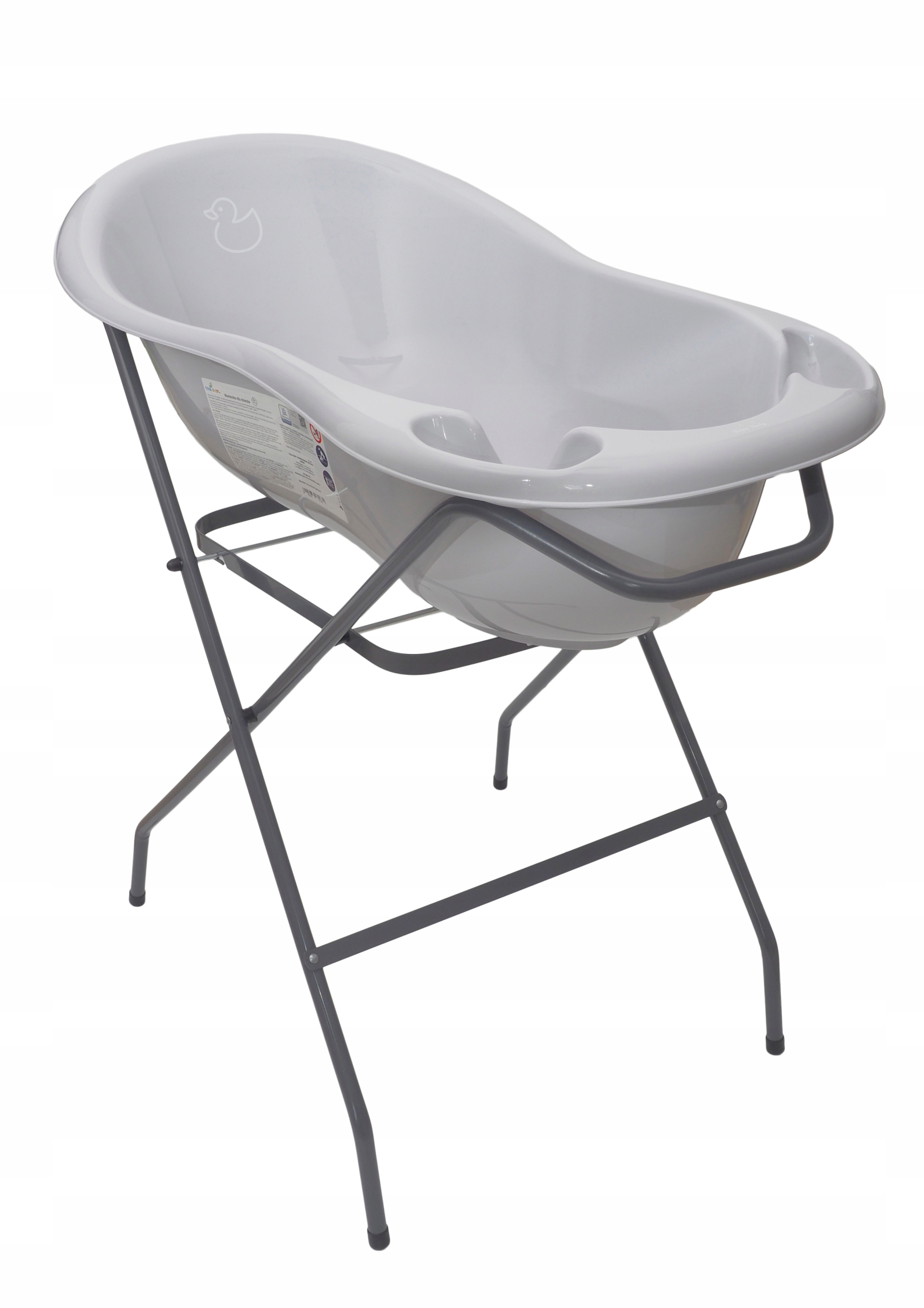 WANIENKA 102 DUŻA Kaczka błękit STOJAK STELAŻ Tega Cechy dodatkowe ze stojakiem