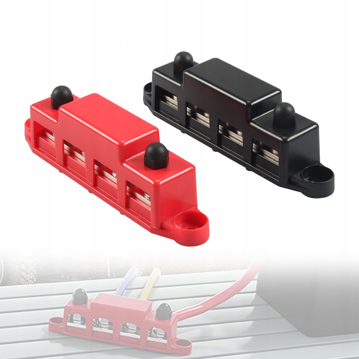 2KS Napájecí Distribuční Blok Sběrnicová Lišta M10 Lišta Bloková Hmota Busbar
