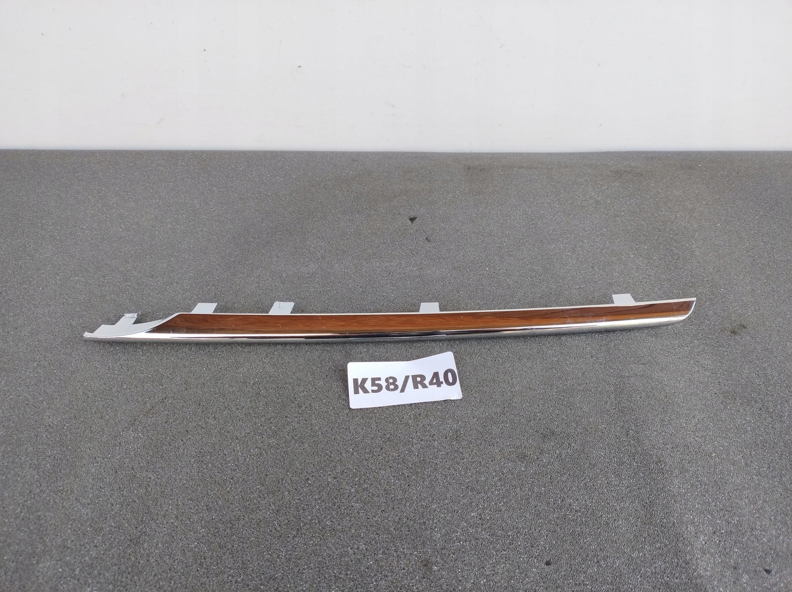 MERCEDES A-class 169 left CHROM grille LISTEWKA