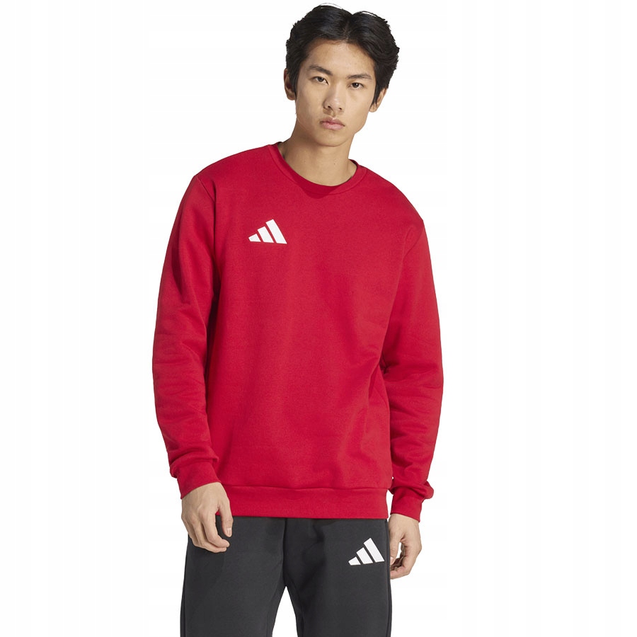 Adidas Entrada 26 Sweat Top [L] Mikina Pánská Červená