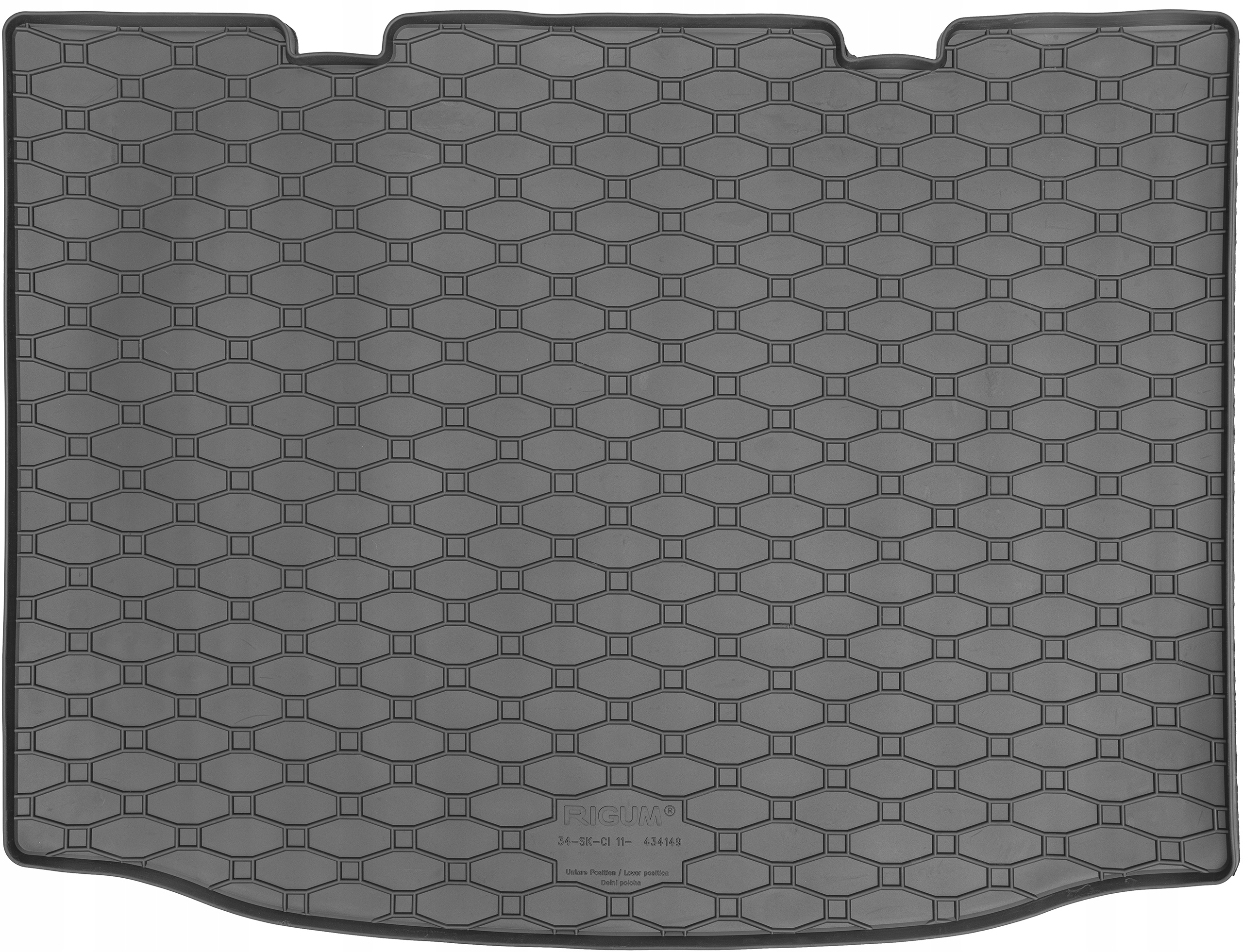 Коврик к багажника Ригум резина 434149
