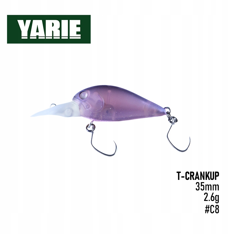 Wobler Yarie T-Crankup 35 Lf #675. Kolor C8 (35 mm, 2,,6 g)