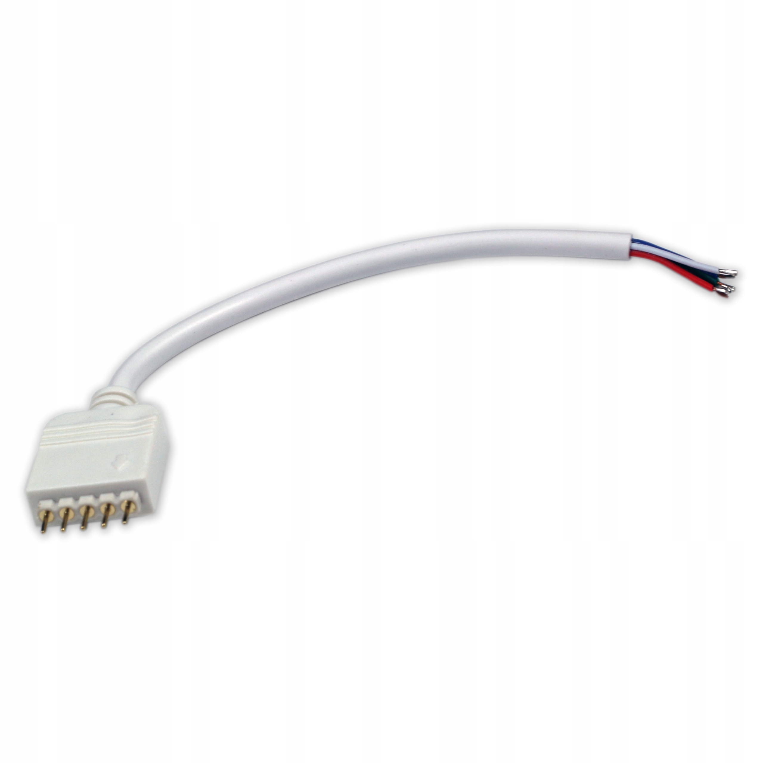 

Złączka taśmy Led 10mm kabel sterownik 5-pin męska